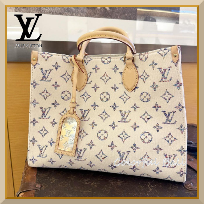 【エレガント】Louis Vuitton オンザゴー MM トートバッグ M24708