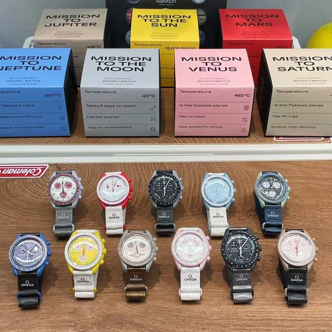 Omega X Swatch MoonSwatch バイオセラミック - すべて/任意のバリアント - 迅速発送-