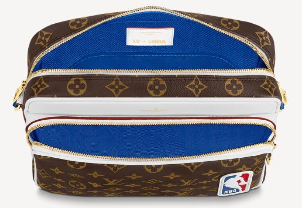 ♯LVXNBA*レア*【Vuitton】入手困難!上品スポーティ☆MESSENGER M45584M45583