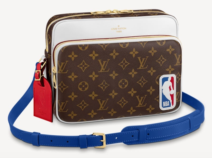 ♯LVXNBA*レア*【Vuitton】入手困難!上品スポーティ☆MESSENGER M45584M45583