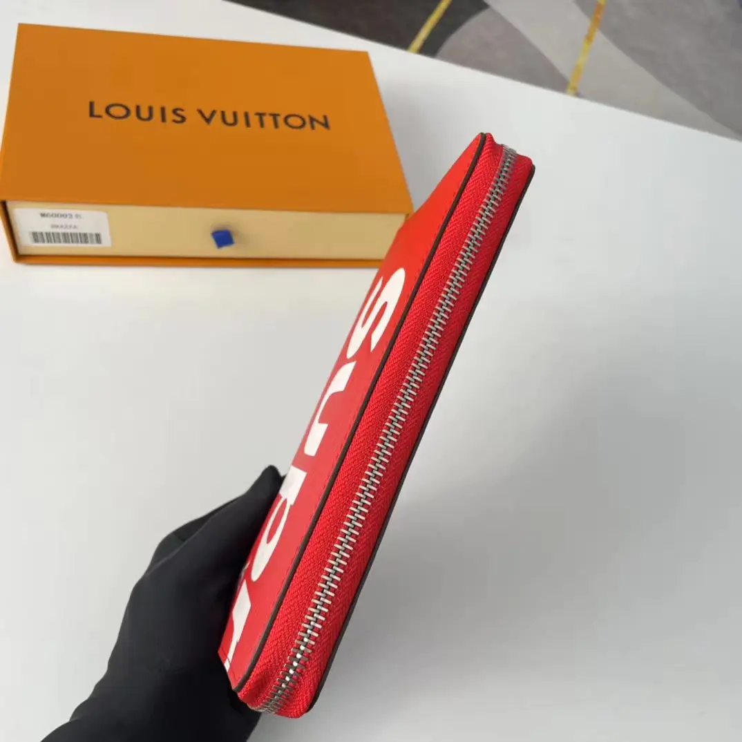 LOUIS VUITTON*SUPREME 財布 19.5*10.5*2.5CM