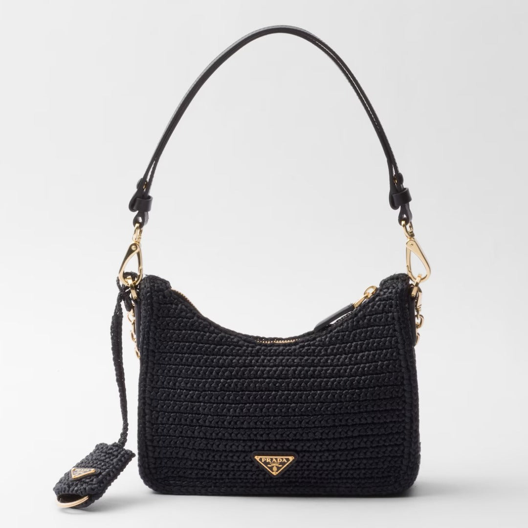 【大人気】PRADA◆Re-edition ミニバッグ チェーン ストラップ付