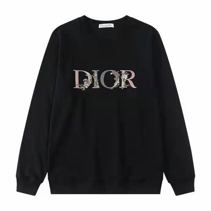 【DIOR】ディオール刺繡クルーネックスウェットシャツ 、ご好評に付き再入荷!