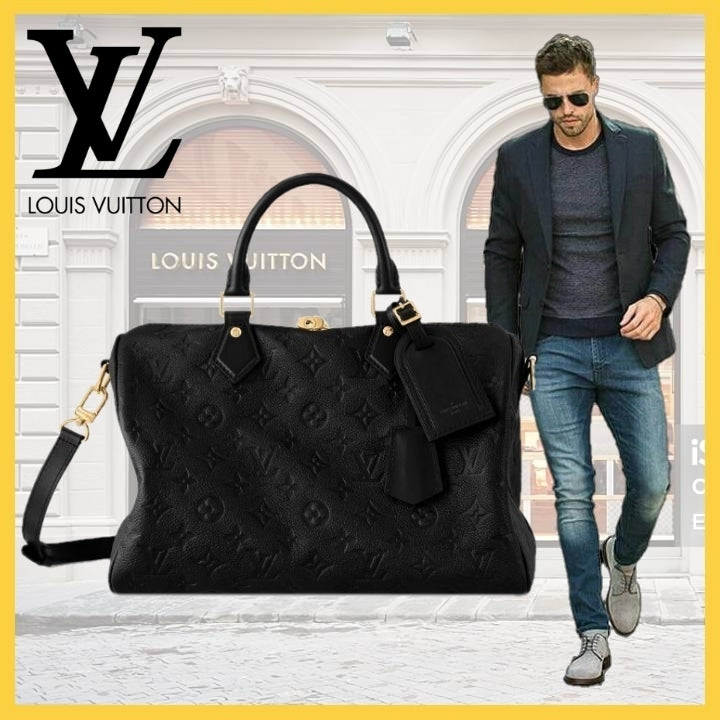 24SS◆Louis Vuitton◆Speedy Soft 30 ボストンバッグ ブラック M47186