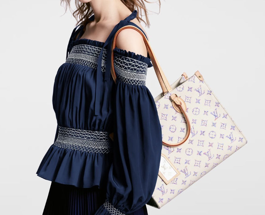 【エレガント】Louis Vuitton オンザゴー MM トートバッグ M24708