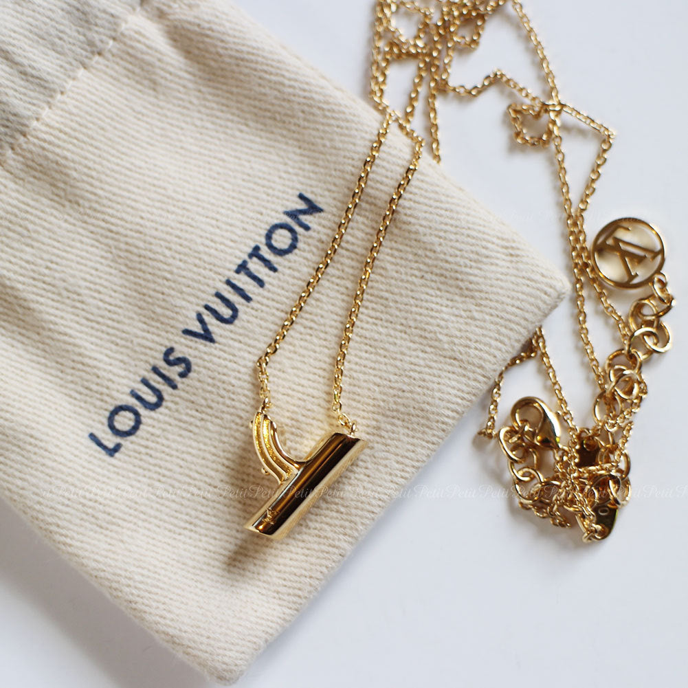 ☆Louis Vuitton★イニシャル ネックレス/LV&ME