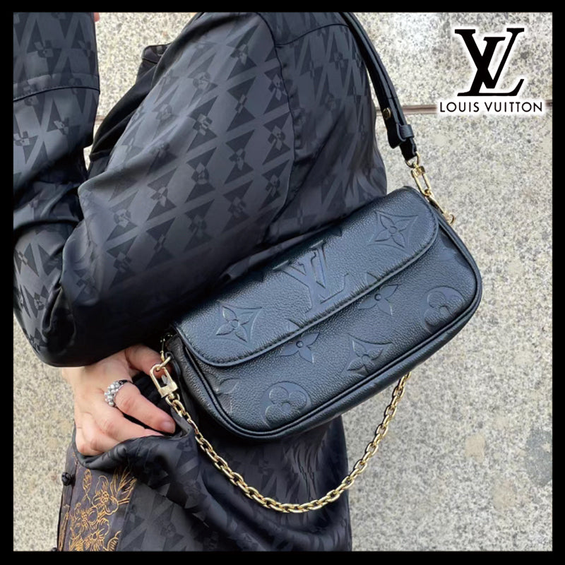 【可愛い】Louis Vuitton ウォレット オン チェーン Ivy M82154