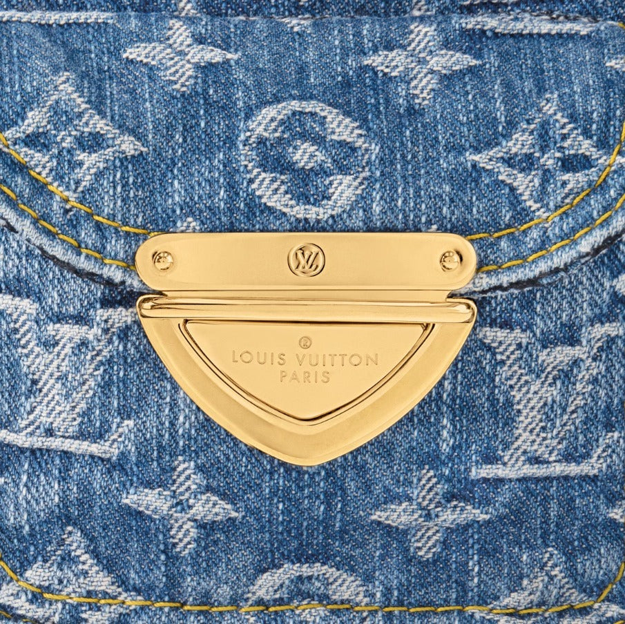 【デニム素材がお洒落♪】LV ポシェット・フェアファックス M82948