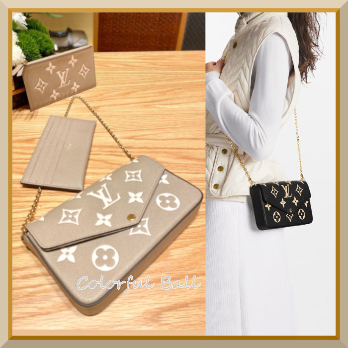 【大人気】Louis Vuitton ポシェット チェーンウォレット M69977M80482M82479M82610