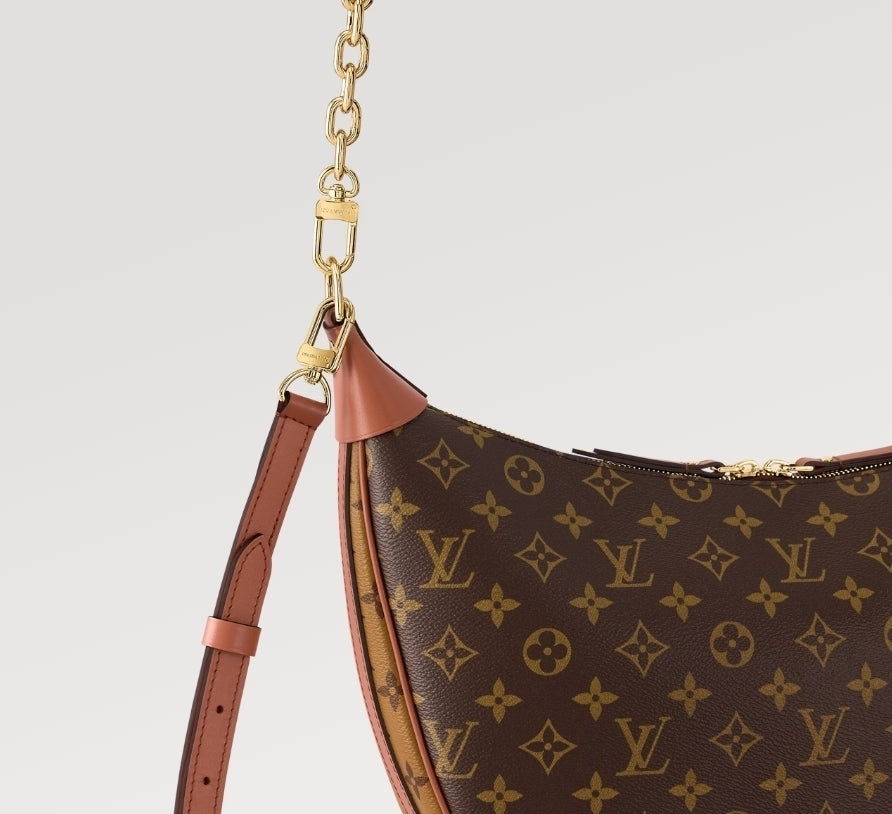 【エレガントな半月型】Louis Vuitton ループ・ホーボー M46311