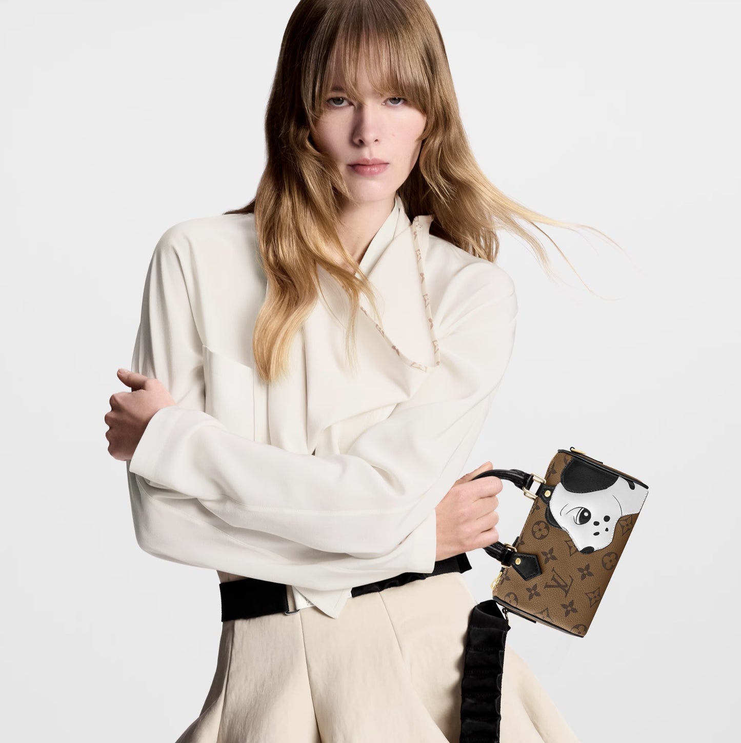 注目のコラボ品【Louis Vuitton】ハンドバッグ ナノ・スピーディ M83688