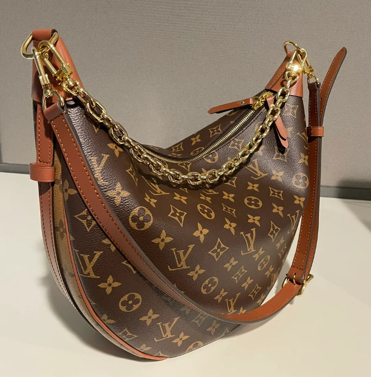 【エレガントな半月型】Louis Vuitton ループ・ホーボー M46311