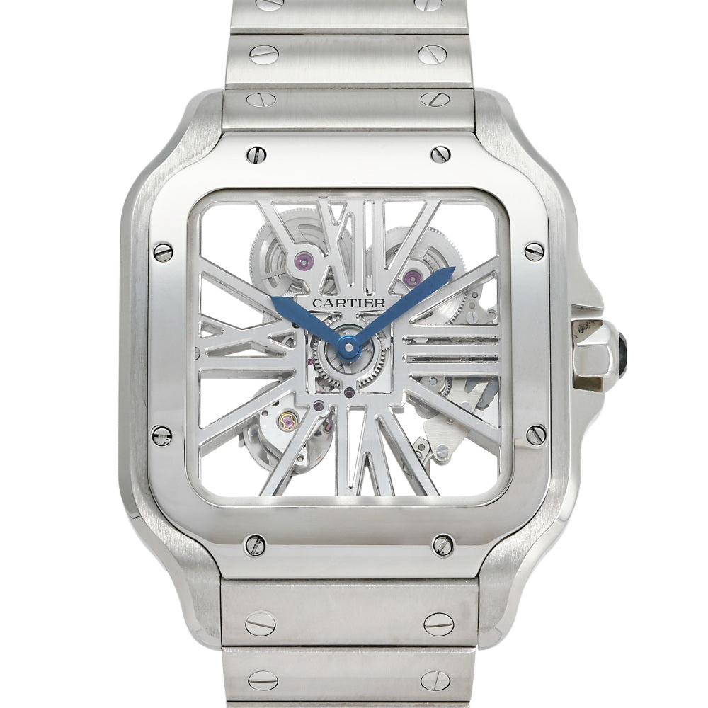 カルティエ Cartier サントス ドゥ カルティエ スケルトン