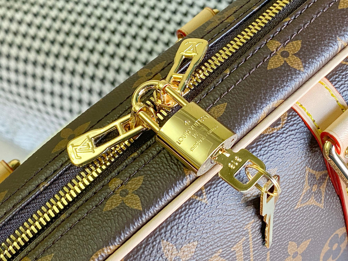 【LOUIS VUITTON】Porte-Documents Voyage モノグラム キャンバス製ブリーフケース