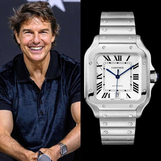 大人メンズ必須★Cartier★サントス ドゥ クロノグラフ ウォッチ
