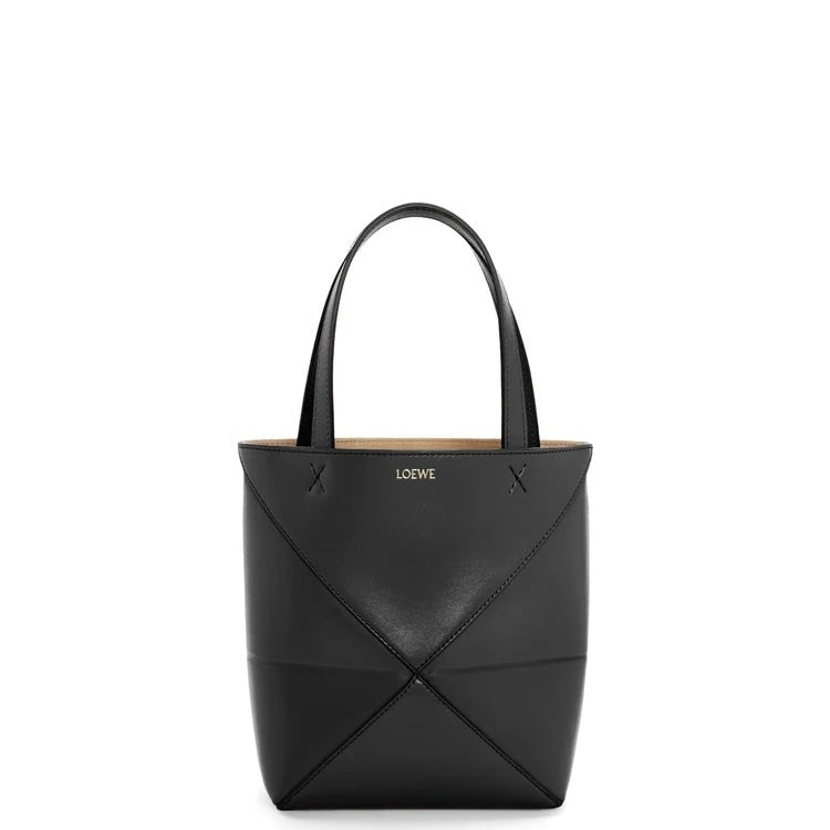 LOEWE ロエベ シャイニー カーフスキン パズルフォールドトート