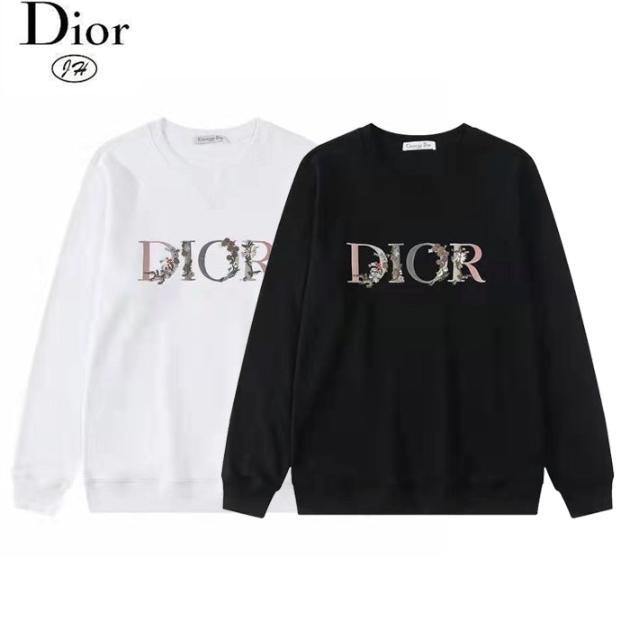 【DIOR】ディオール刺繡クルーネックスウェットシャツ 、ご好評に付き再入荷！