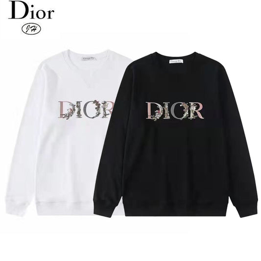 【DIOR】ディオール刺繡クルーネックスウェットシャツ 、ご好評に付き再入荷！