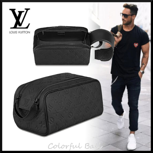 【収納力抜群】Louis Vuitton ドップ・キット　ハンドバッグ