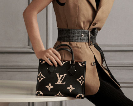 芸能人愛用【Louis Vuitton】オンザゴー PM バッグ  M45654  M45659  M45779