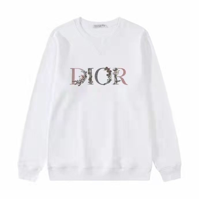 【DIOR】ディオール刺繡クルーネックスウェットシャツ 、ご好評に付き再入荷！