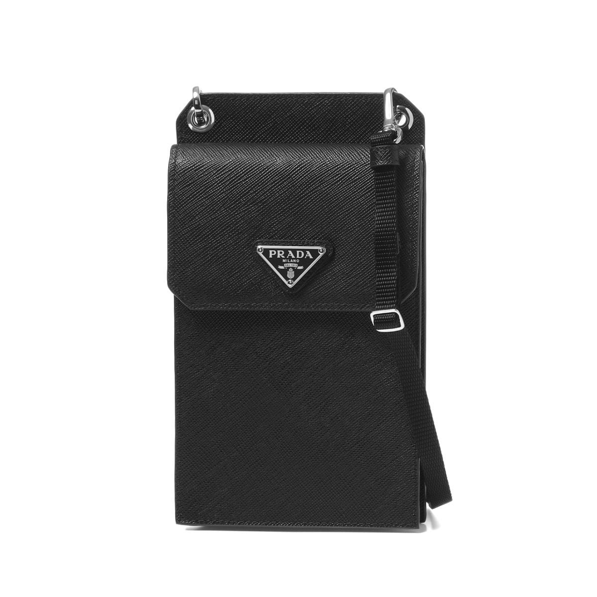 【プラダ】PRADA レザー スマホ ケース