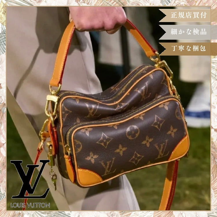 【Louis Vuitton】《モノグラムの輝きと共に》LV ナイル ショルダーバッグ M14016
