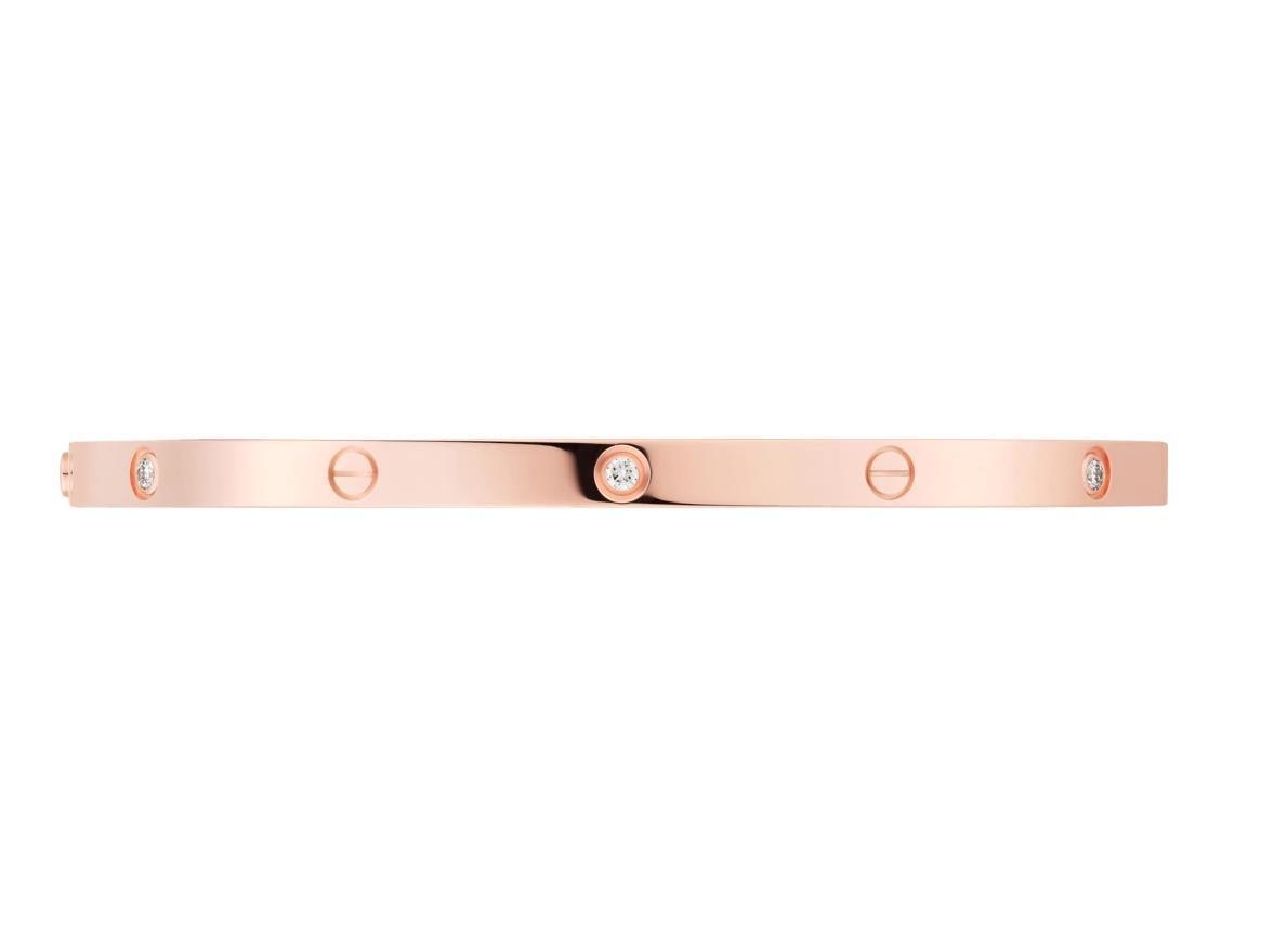 【Cartier】カルティエ LOVE BRACELET, SMALL MODEL, 6 DIAMONDS ブレスレット、SM、ダイヤモンド6個