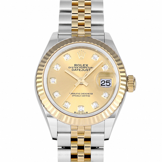 ロレックス ROLEX デイトジャスト レディ 28 279173G