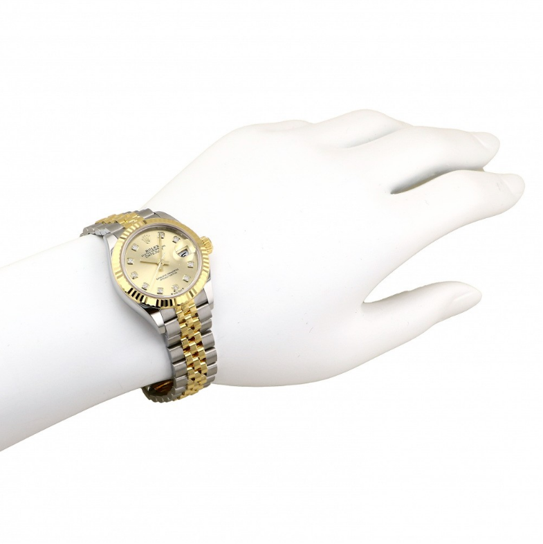 ロレックス ROLEX デイトジャスト レディ 28 279173G