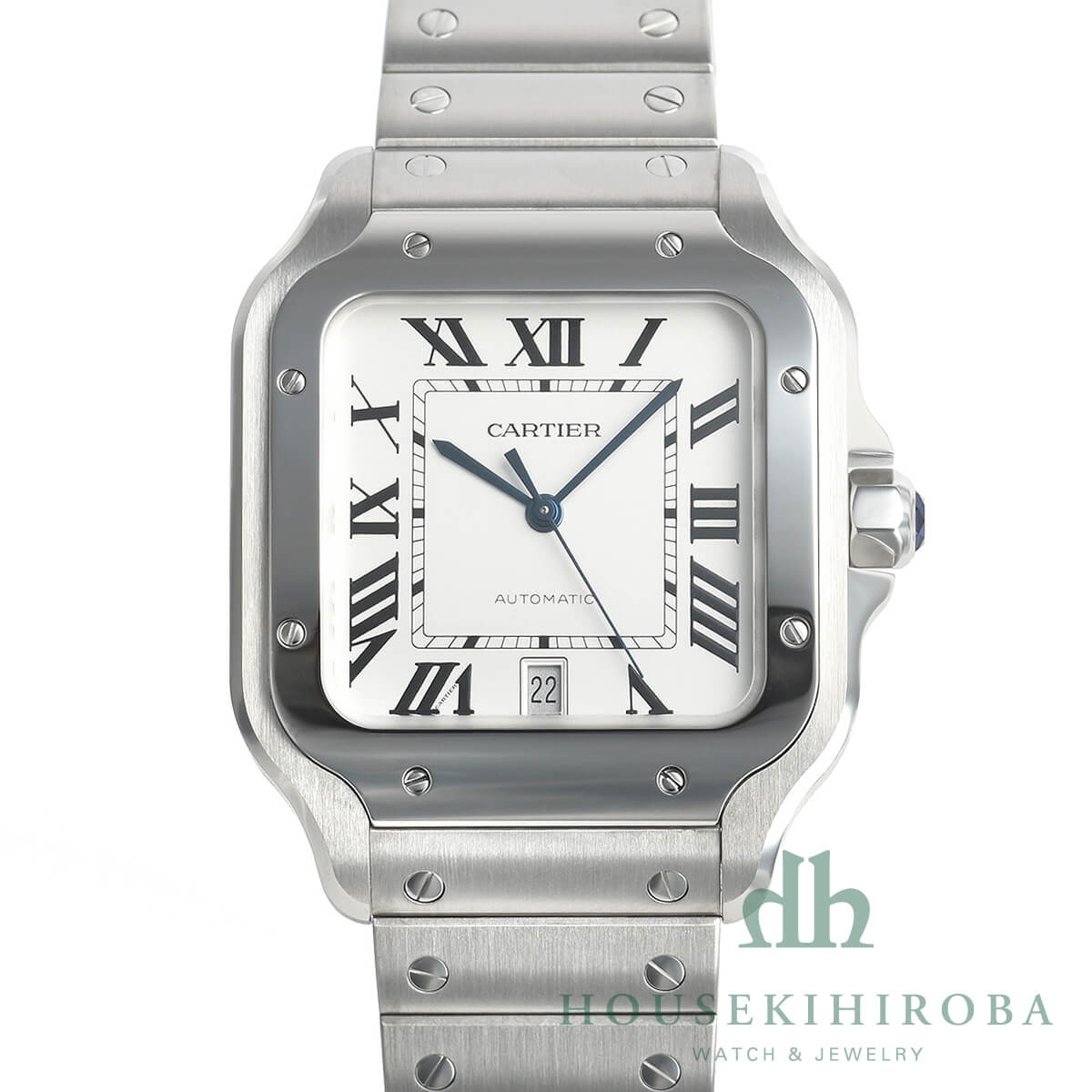 大人メンズ必須★Cartier★サントス ドゥ クロノグラフ ウォッチ