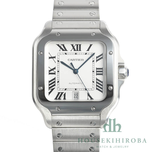 大人メンズ必須★Cartier★サントス ドゥ クロノグラフ ウォッチ
