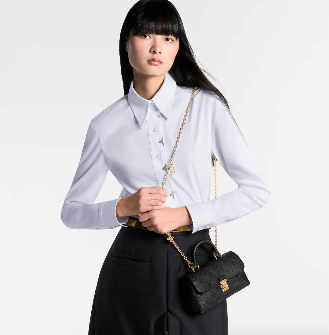 Louis Vuitton ナノマドレーヌ ハンドバッグ 2way M12144 M12145