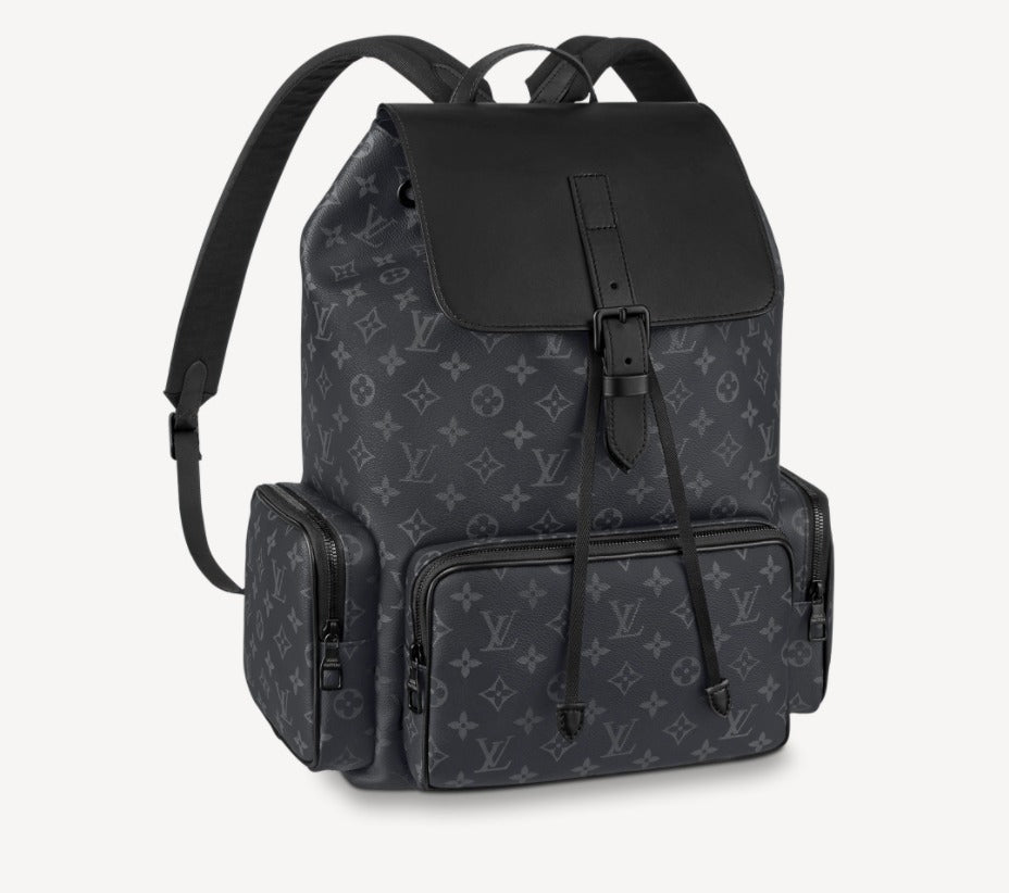 ◆大容量◆ LOUIS VUITTON バックパック バッグ トリオ 黒 M45538 SAC A DOS TRIO