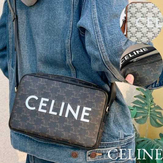 トリオンフ CELINE セリーヌ ミディアム メッセンジャーバッグ
