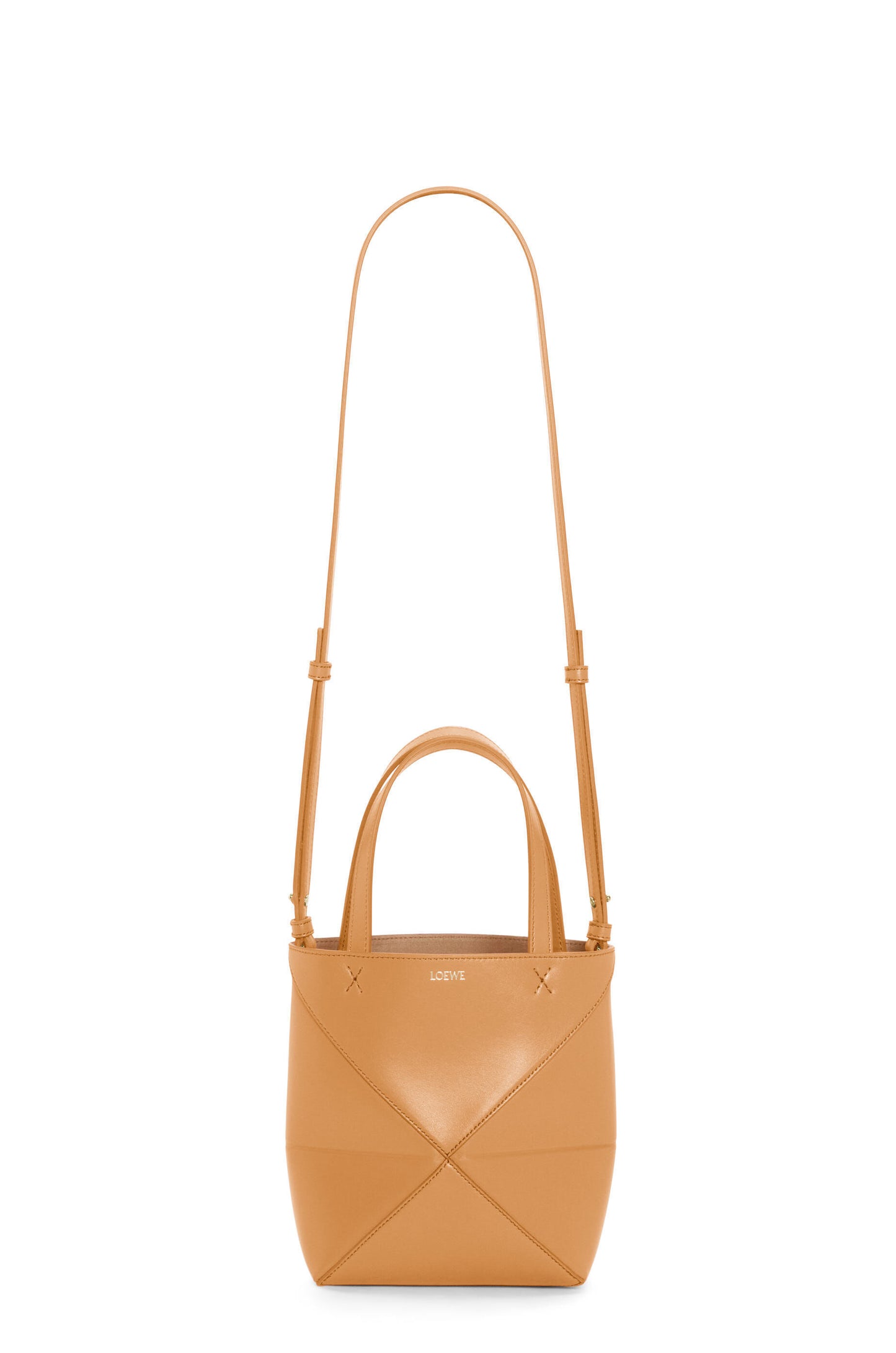 LOEWE ロエベ シャイニー カーフスキン パズルフォールドトート