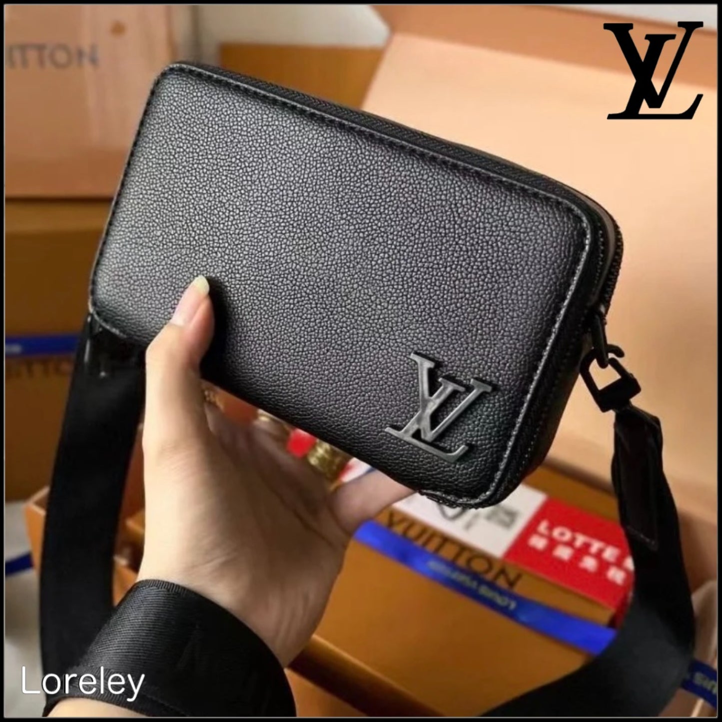 【シティーユースに最適】LV アルファ・ウェアラブル ウォレット  M59161