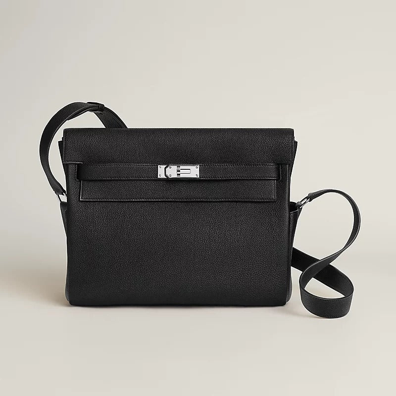 《希少★2色》HERMES ケリーメッセンジャーGMバッグ