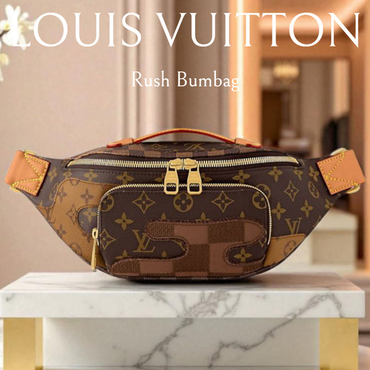 メンズ*LV*ラッシュ バムバッグ モノグラムベルトバッグ M15271