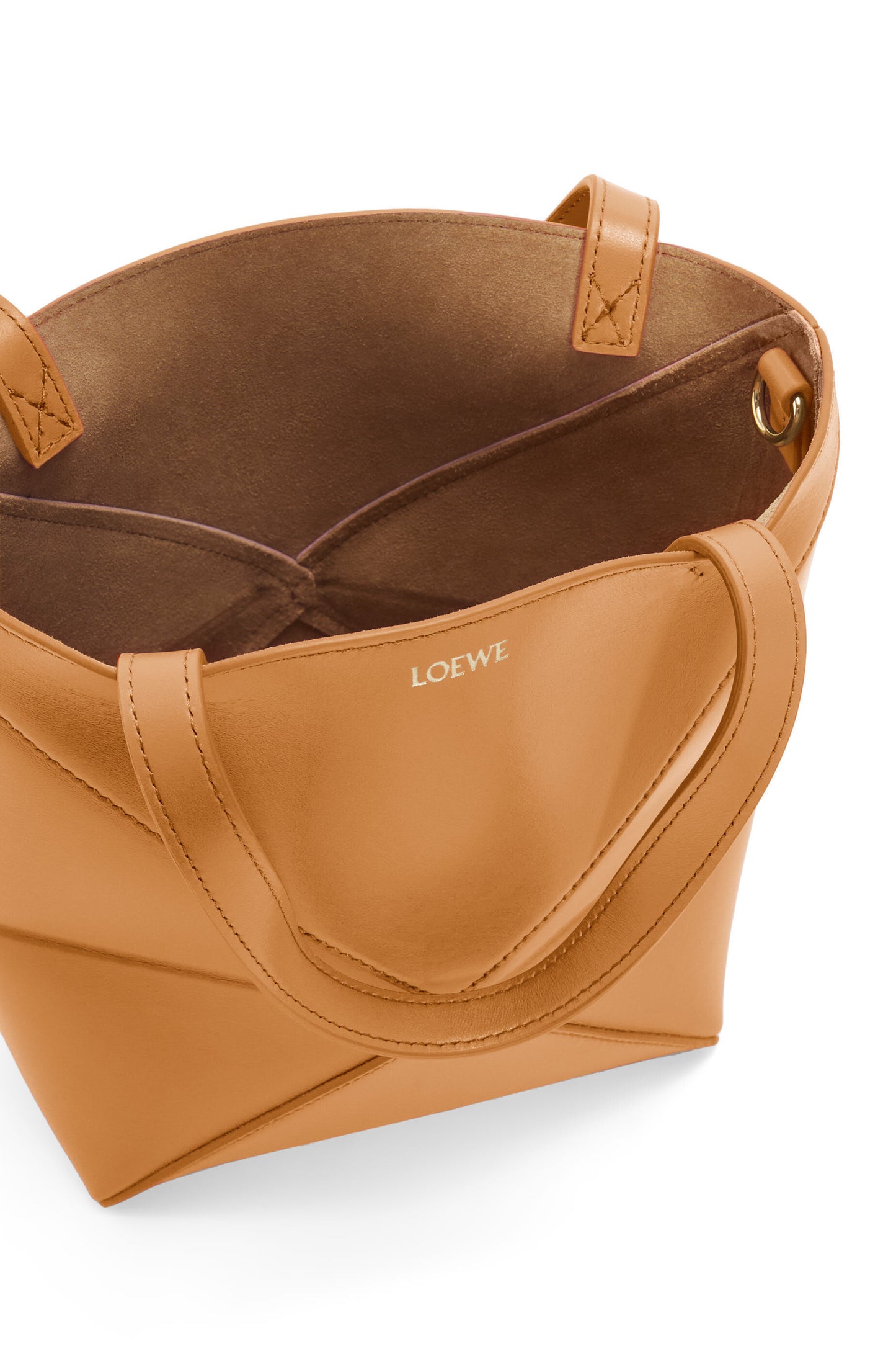 LOEWE ロエベ シャイニー カーフスキン パズルフォールドトート