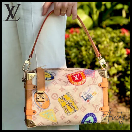 【ヴィンテージ風が可愛い♪】Louis Vuitton ハンドバッグ
