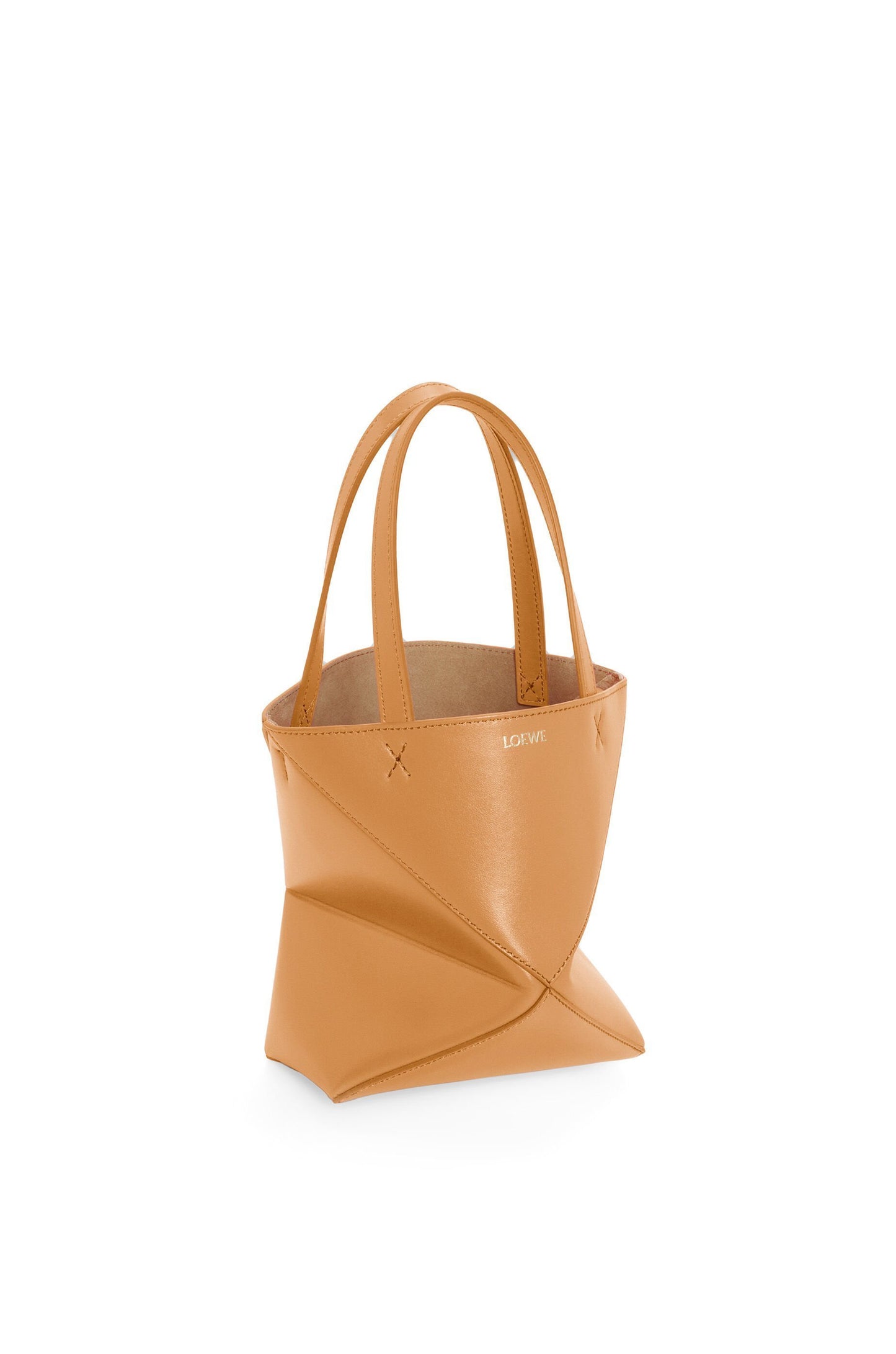 LOEWE ロエベ シャイニー カーフスキン パズルフォールドトート