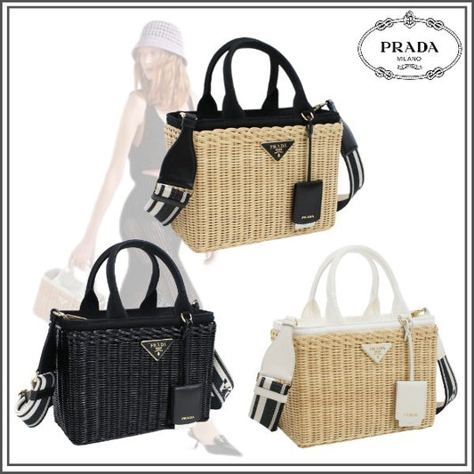 PRADA かごバッグ
