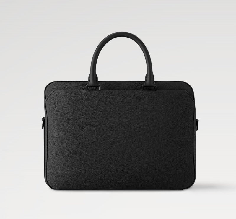 Louis Vuitton《パイロット・ブリーフケース》黒 レザー  M23778