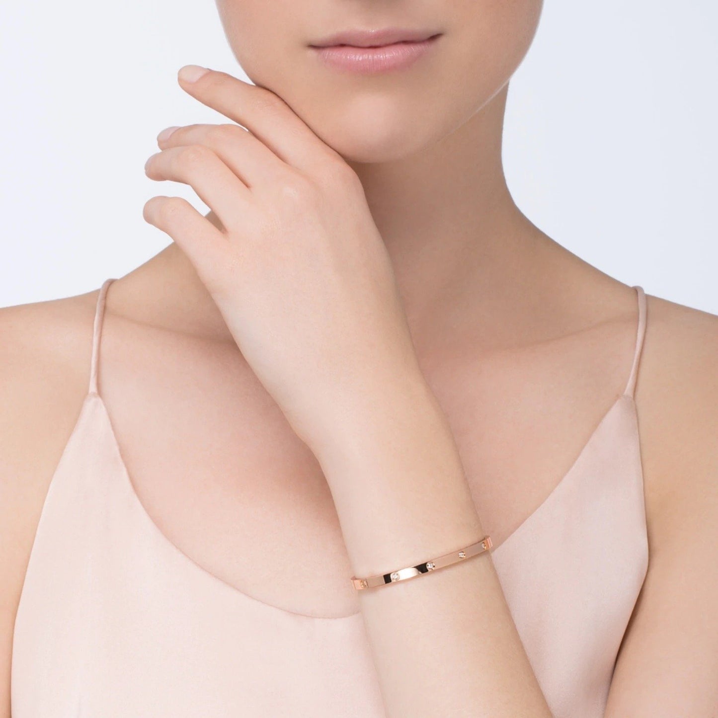 【Cartier】カルティエ LOVE BRACELET, SMALL MODEL, 10 DIAMONDS ブレスレット、SM、ダイヤモンド10個