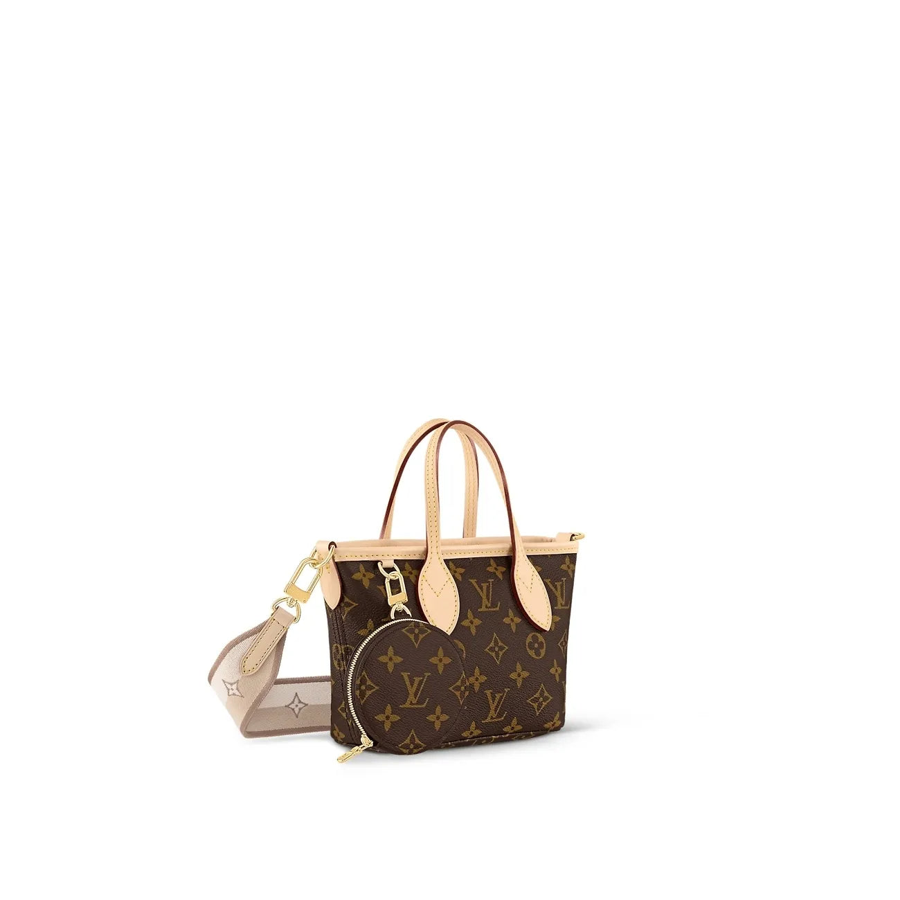 限定★LV ミニトート ネヴァーフル BB モノグラム ハンドバッグ
