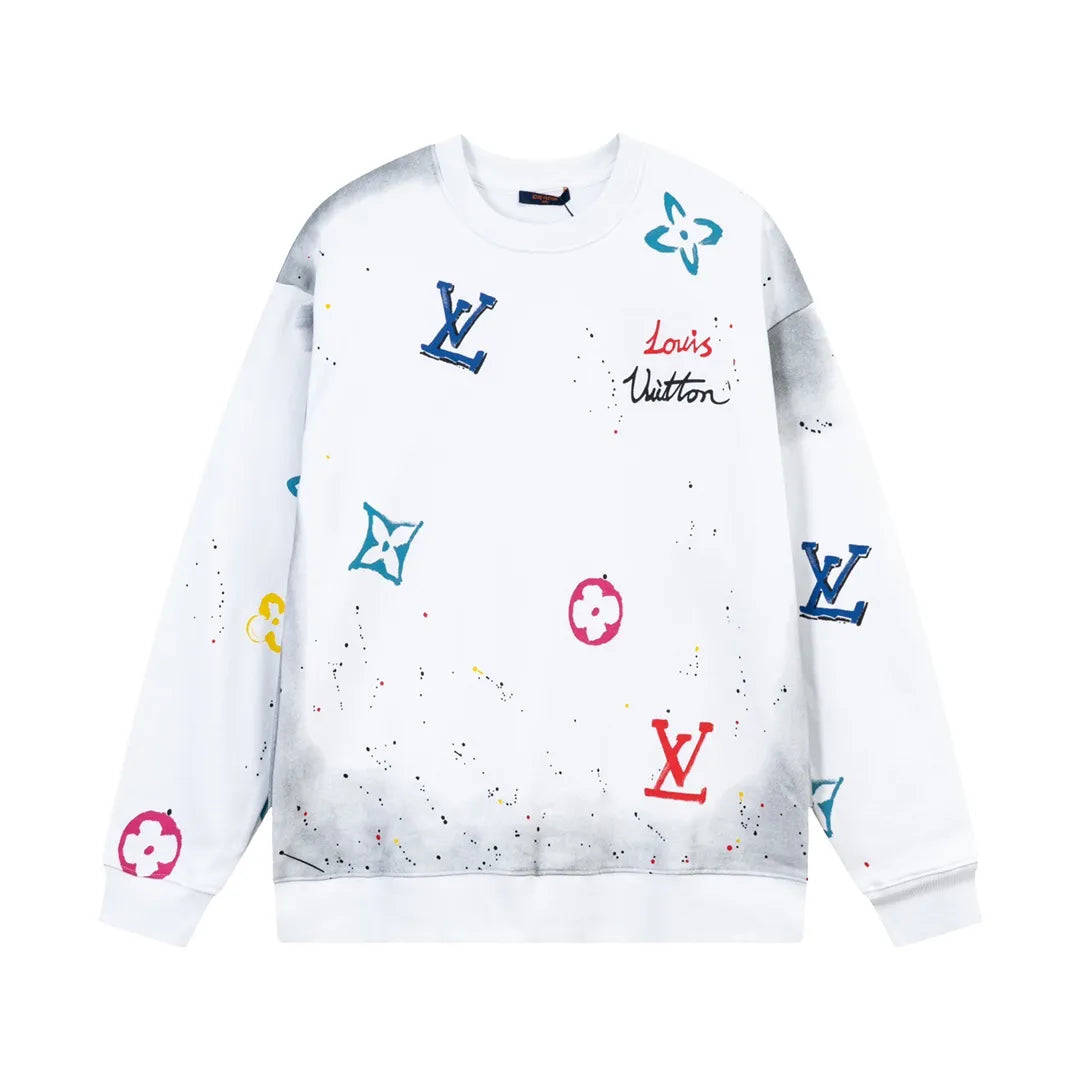 【LOUIS VUITTON 公式旗艦店】ルイヴィトン 丸首の衛衣 スウェット ご好評に付き再入荷！