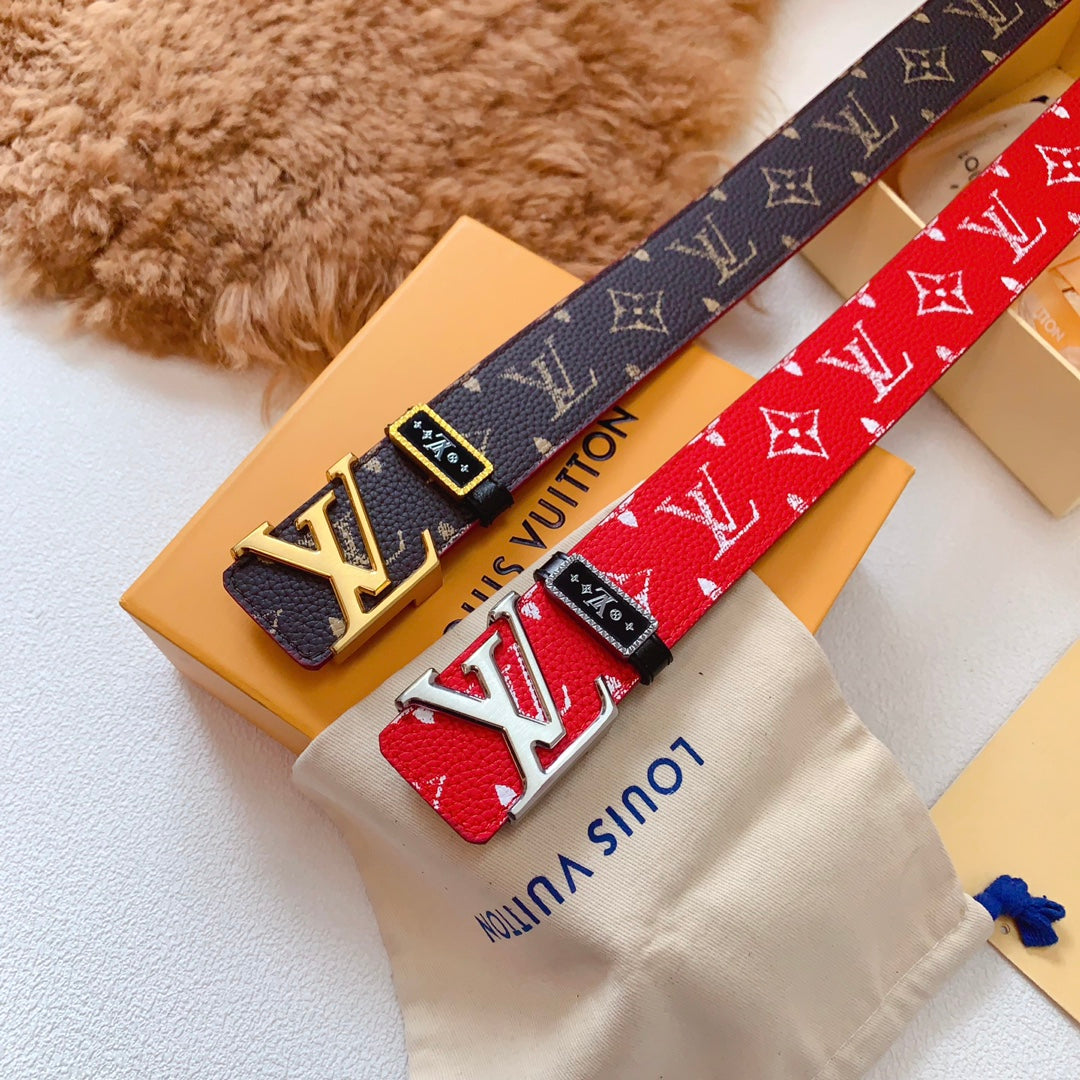 Louis Vuitton  本物の高級品、純鋼品質のバックル