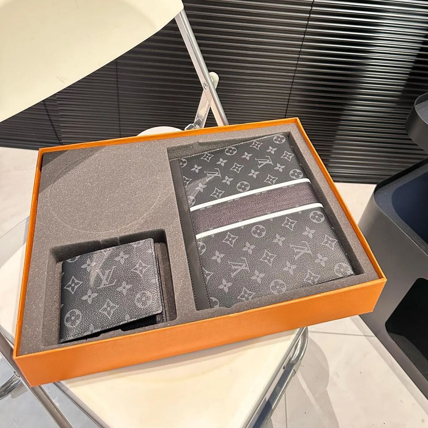 【LOUIS VUITTON】バスアメニティバッグボックスクラッチ+ウォレット