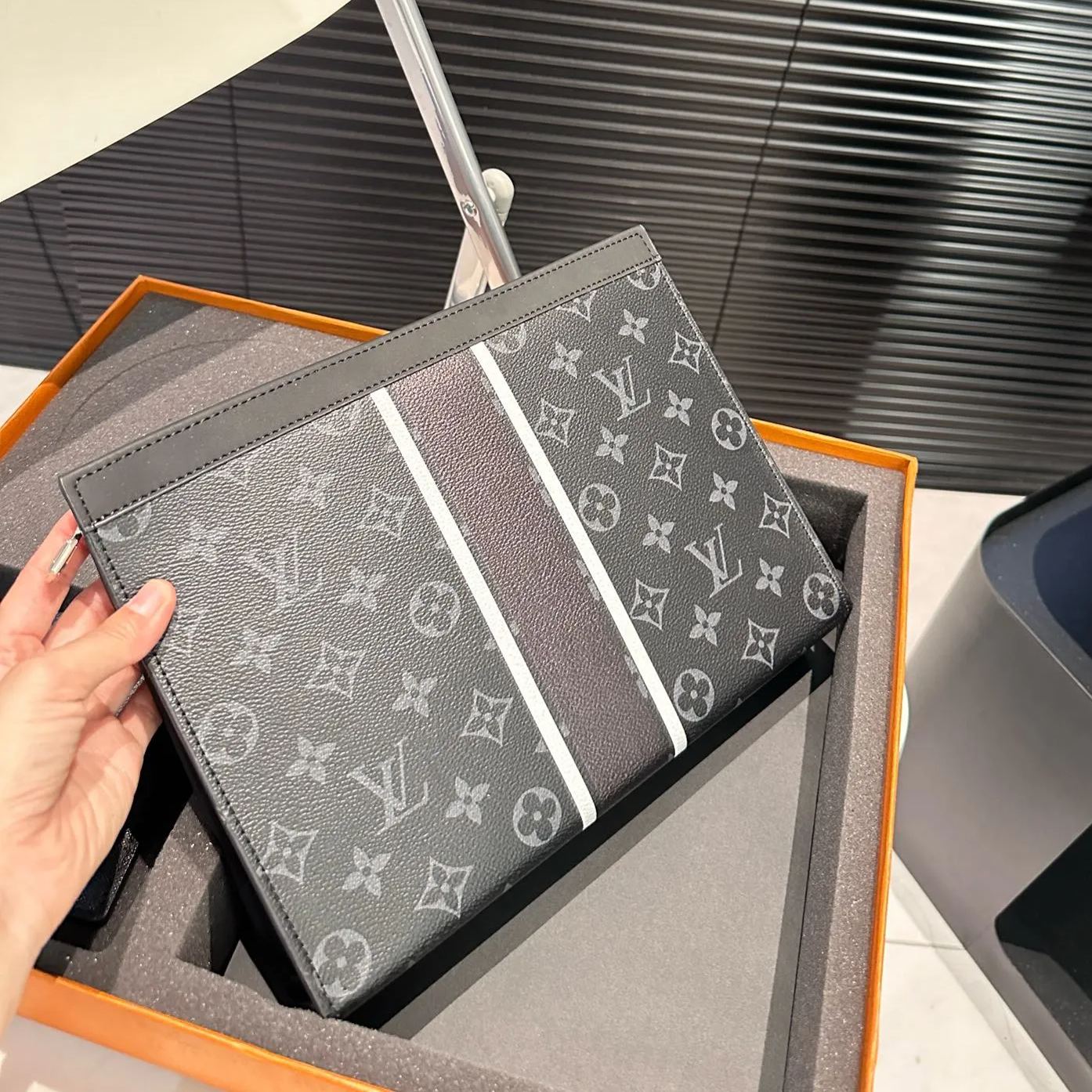 【LOUIS VUITTON】バスアメニティバッグボックスクラッチ+ウォレット